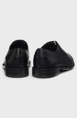 Boss Cap-toe Derby shoes in leather