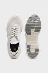 Boss MOTION trainers with knitted uppers and leather trims