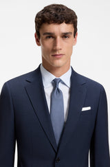 H-Tie with jacquard pattern