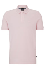 Boss COTTON POLO SHIRT WITH EMBROIDERED LOGO