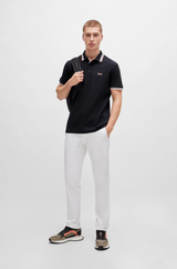 BOSS Paddy Polo with Contrast Logo Details