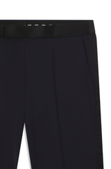 Slim-fit tuxedo pants in virgin wool serge
