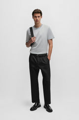 BOSS Cotton T-shirt With Mercerized Finish