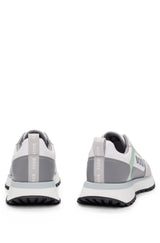 Boss Lace-up Trainers With Faux Leather