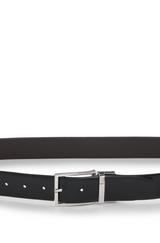 Boss Reversible belt in Italian leather