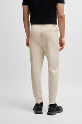 Boss Stretch Tracksuit Bottoms with Logo Patch
