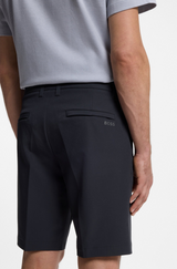 Slim-fit shorts in water-repellent stretch fabric