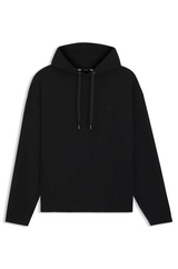 Boss Relaxed-fit Hoodie in Mercerized Cotton