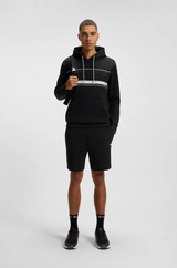 Boss Hoodie with Stripe Details