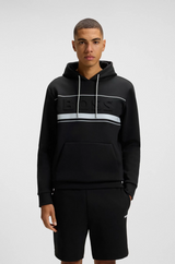 Boss Hoodie with Stripe Details