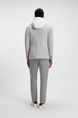 Boss Slim-fit Jacket with Integrated Hoodie