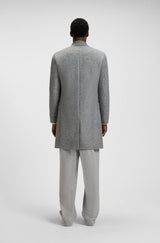 Boss Slim-fit coat with detachable inner