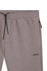 Reflective-detail tracksuit bottoms in a regular fit