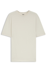 Boss Regular-fit T-shirt in a mercerised cotton blend