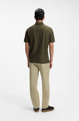 H-Parlay Striped cotton polo shirt