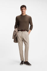 Gary sneakers in brushed leather