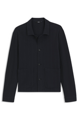 Relaxed-fit Carper overshirt in striped cotton