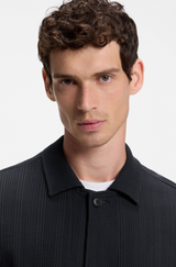 Relaxed-fit Carper overshirt in striped cotton