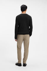 H-TALLEY LS WAFFLE-TEXTURED STRETCH COTTON