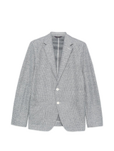 1901 Blazer jacket with pockets in blue color