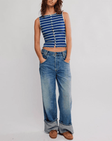 Free people Tilly Striped Vest