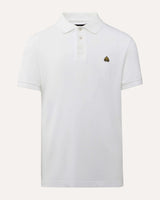 Moose Knuckles Gold Pique Polo