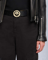 GOLD SERIES CIRCULAR LOGO REVERSIBLE ICON BELT