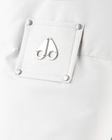 Moose Knuckles Womens Cloud 3Q Jacket in Stone with Natural Shearling