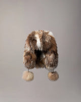 FOX FUR TRAPPER HAT