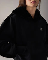 MIXED MEDIA BUNNY HOODIE
