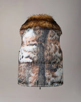 EVEREST PRINTED DOWN PUFFER VEST