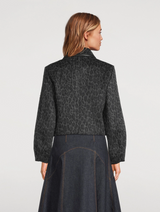 Mackage Lorah-A Cropped Jacket In Leopard Print