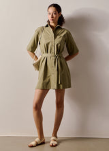 Max Mara Sospiro Stripe Belted Tunic