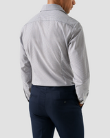 Eton Micro Floral Print Contemporary Fit Shirt