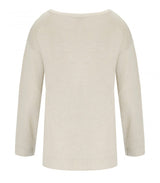 Max Mara Dandy Beige Crewneck Jumper
