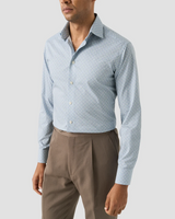 Eton Drink Print Signature Twill Shirt