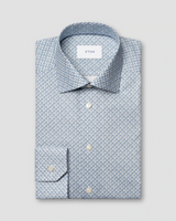 Eton Drink Print Signature Twill Shirt