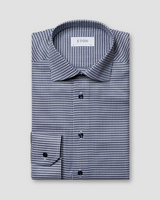 Eton Houndstooth Print Signature Twill Shirt