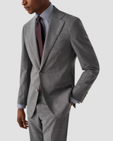 Eton Houndstooth Print Signature Twill Shirt