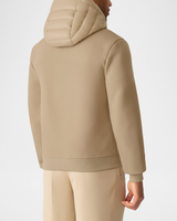 FLETCHER Mixed-Media Down Hooded Jacket