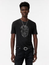John Varvatos Chain Skull Tee