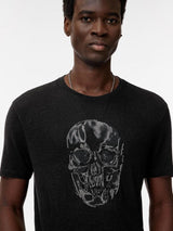 John Varvatos Chain Skull Tee
