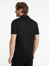 John Varvatos Short Sleeve Pique Polo