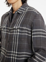 John Varvatos Dale Iron Grey Sport Shirt