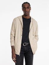 John Varavatos Ihsan Hoodie -Fossil Grey