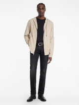 John Varavatos Ihsan Hoodie -Fossil Grey
