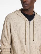 John Varavatos Ihsan Hoodie -Fossil Grey
