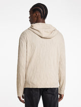 John Varavatos Ihsan Hoodie -Fossil Grey