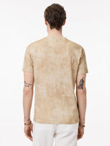 John Varvatos Patino Regular Fit Crew with Lithogram Digital Print
