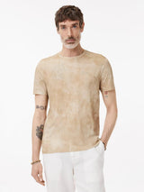 John Varvatos Patino Regular Fit Crew with Lithogram Digital Print